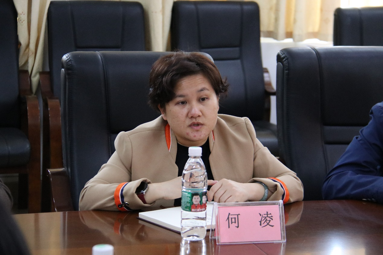 中共白沙黎族自治县委常委、宣传部部长何凌一行来我院调研交流