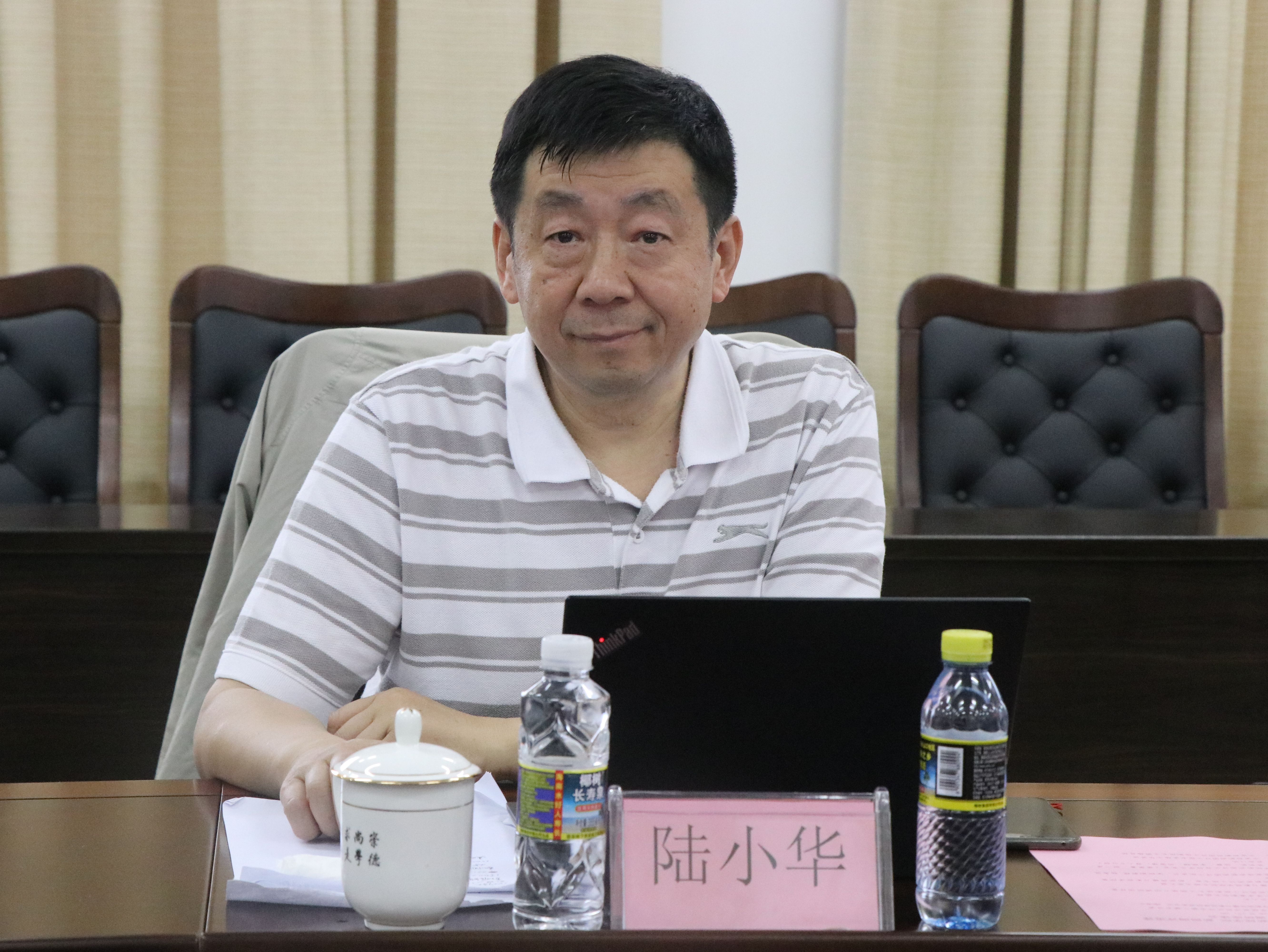 中宣部新闻阅评小组到我院调研座谈