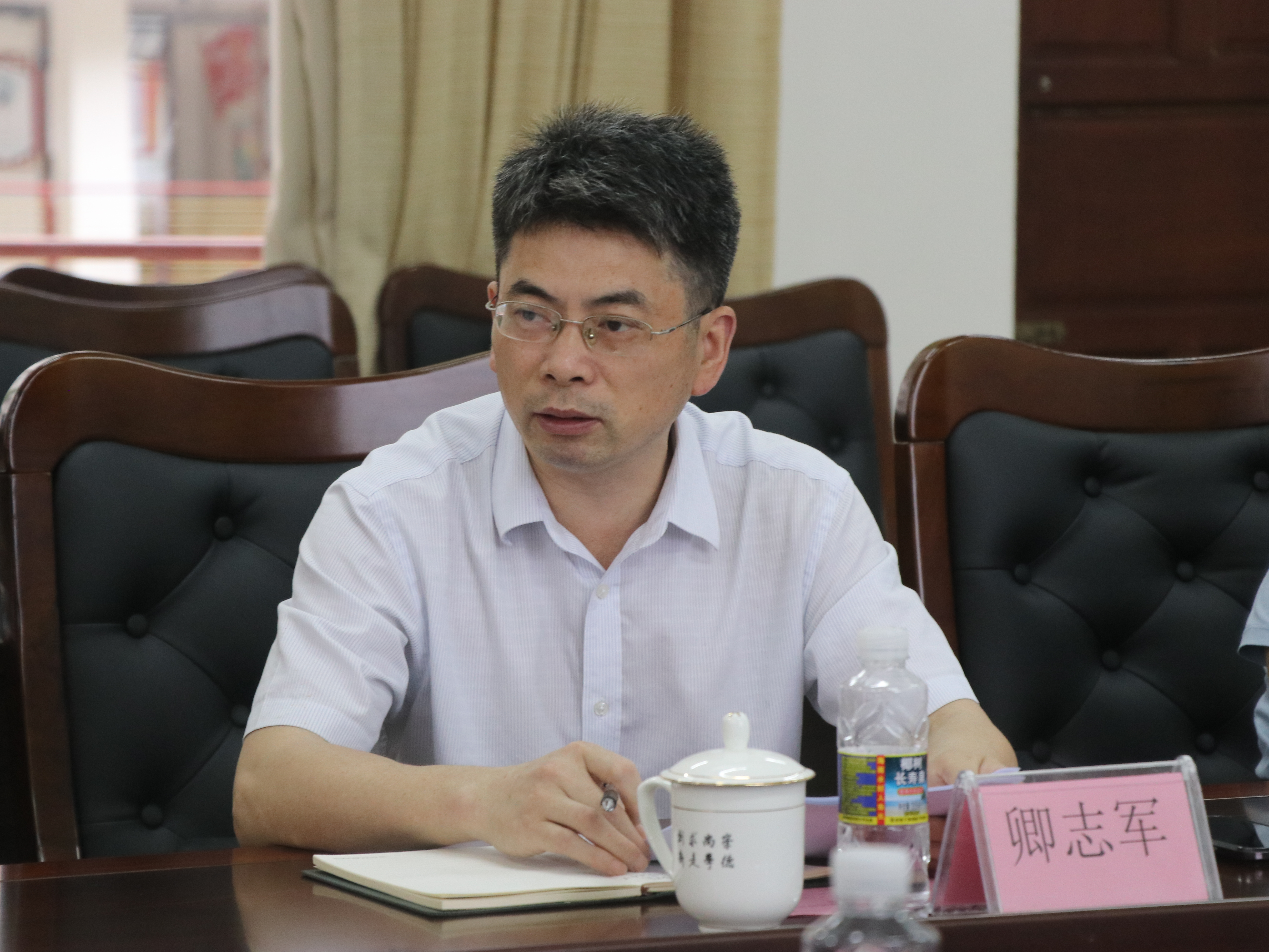 中宣部新闻阅评小组到我院调研座谈